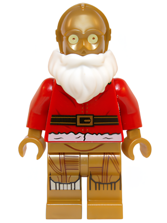 Минифигурка Lego Star Wars Santa C-3PO sw0680 U